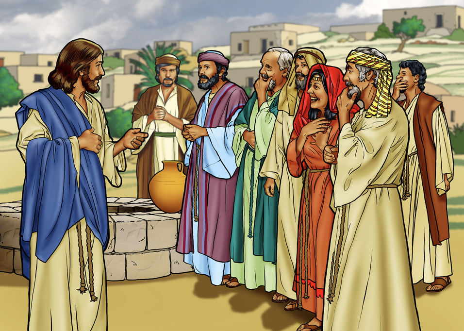 The people who heard Jesus teach were amazed